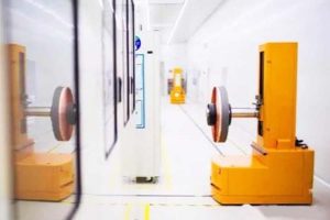 锂电行业极片运载AGV