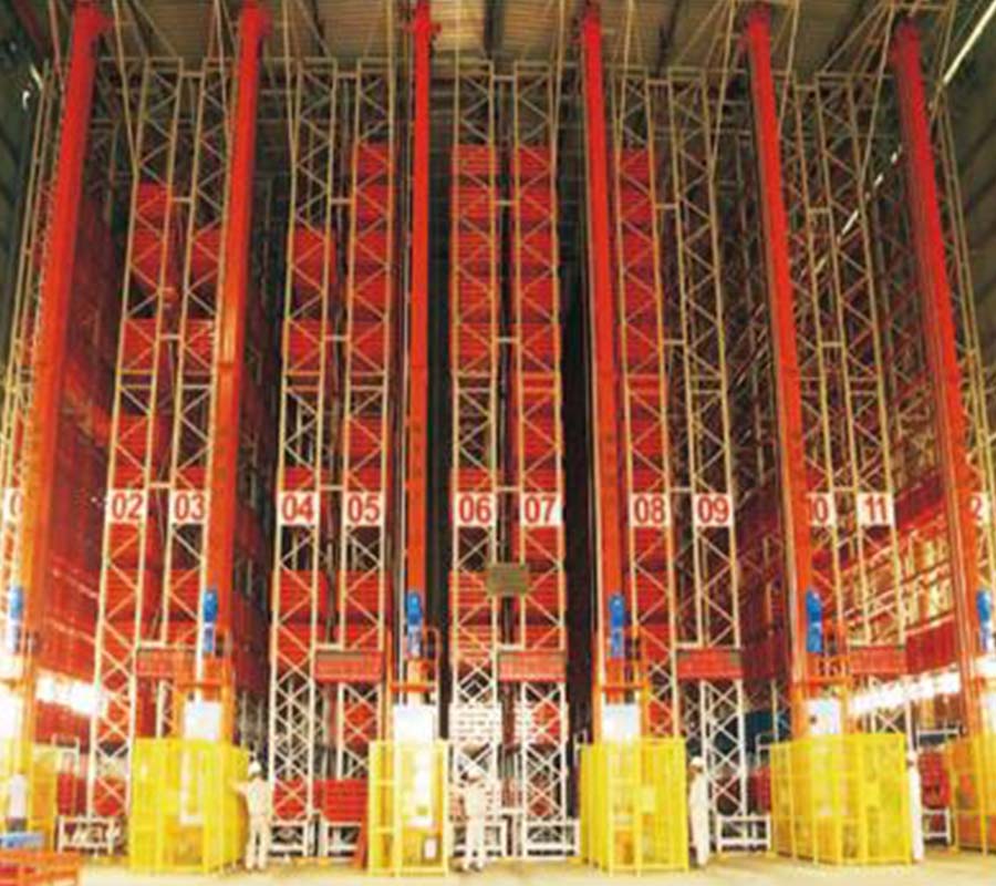 宝钢湛江钢铁仓储工程立体库